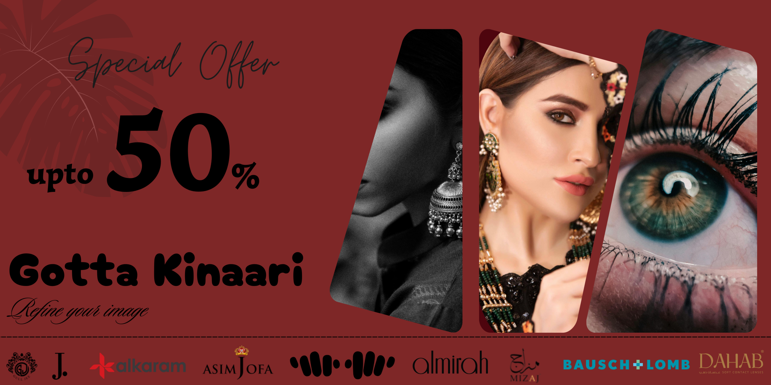 Black Red Minimalist Fashion Product Introduction Landscape Banner