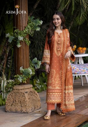 AJ-02 PRINTED LAWN 3 PCS